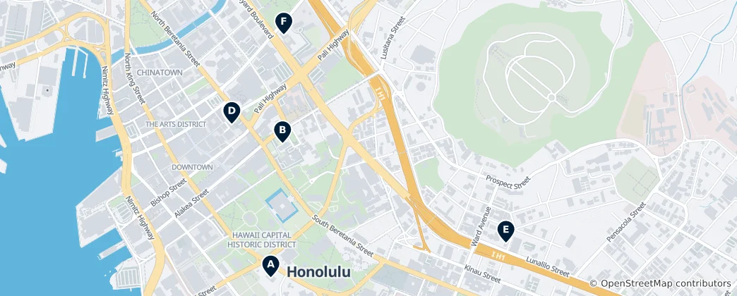 Mapa Historic Christian Sites