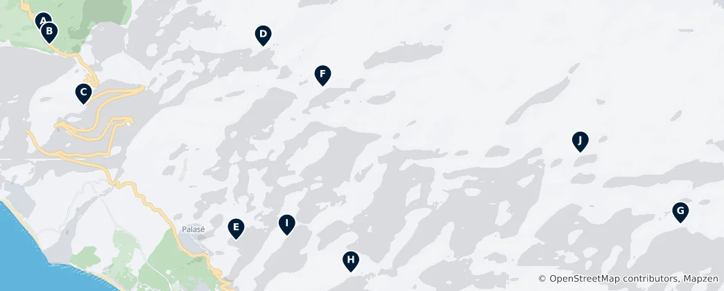 Mappa di Mountains and Peaks