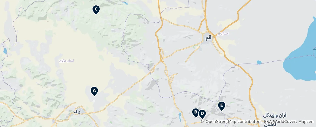 Mapa Nature & Parks