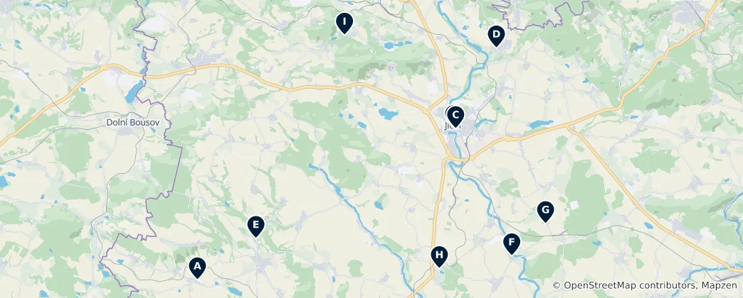 Map of Editor's Choice Highlights