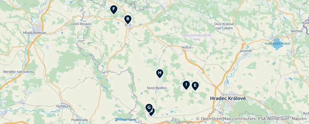 Map of Hidden Historical Gems