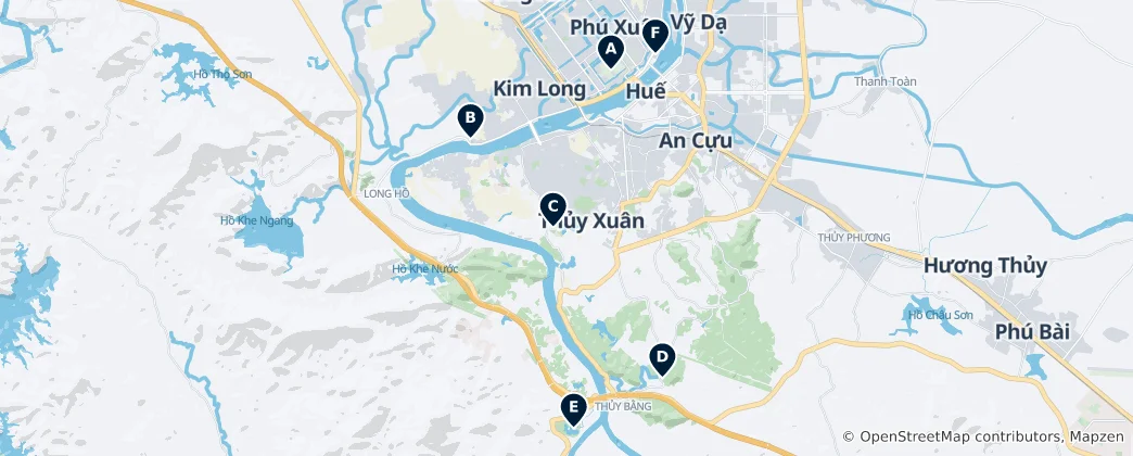 Mapa Hue's Editor's Choice