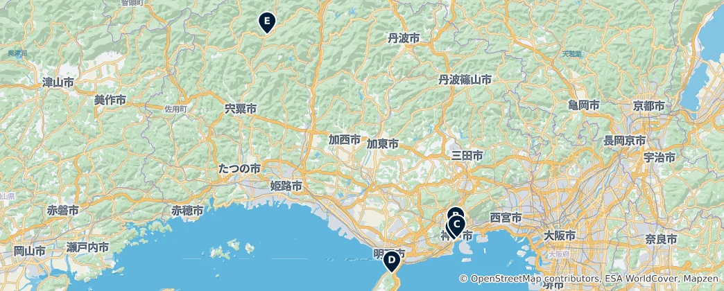 Scenic Viewpoints 지도