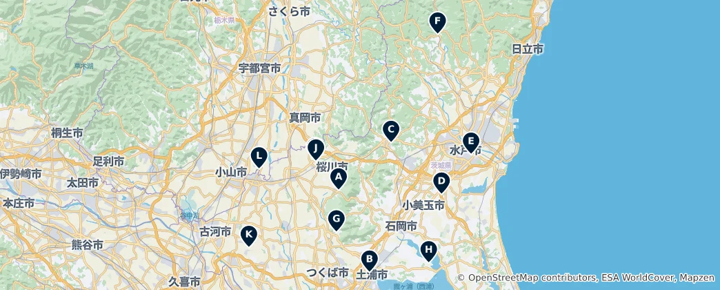 Map of Castles & Historic Sites