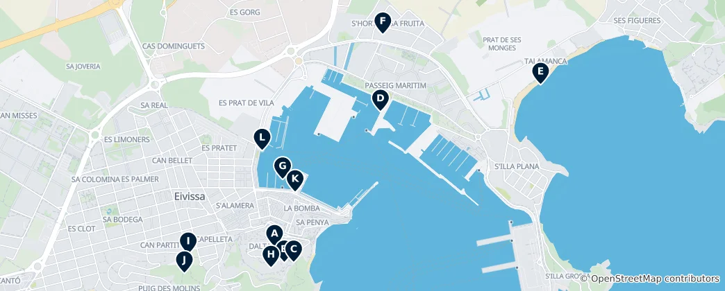 Mappa di Eivissa's Absolute Essentials