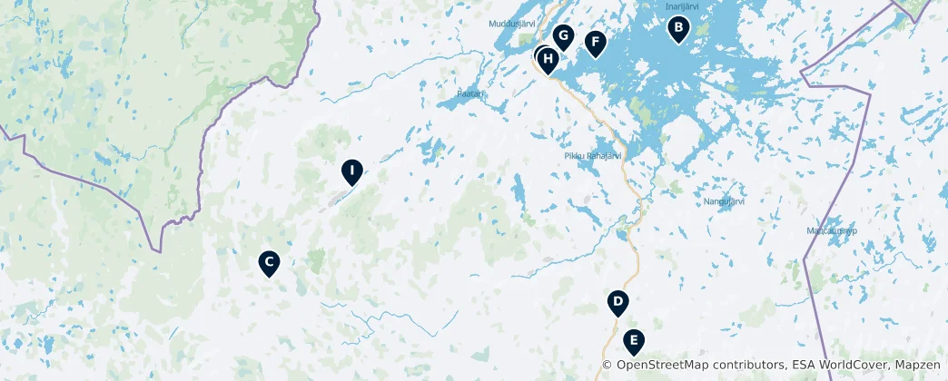 Map of Inari Essentials