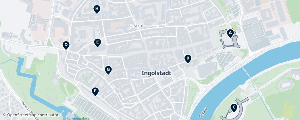 Historic Castles and Heritage — Mapa