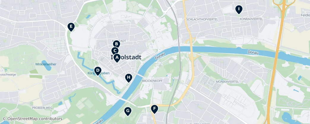 Parks and Beer Gardens — Mapa
