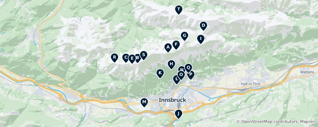Mapa de Majestic Mountain Vistas