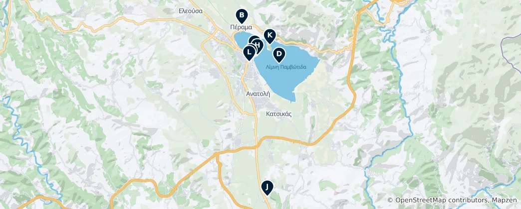 Mapa Ioannina Essentials