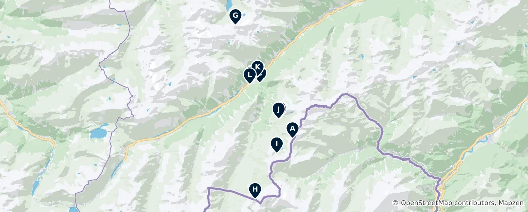 Ischgl Essentials 地图