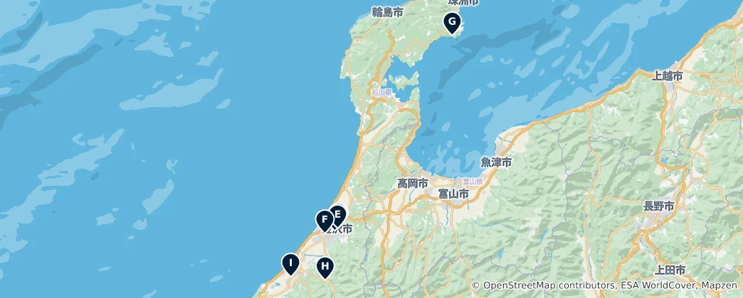 Mappa di Castles and Historical Sites