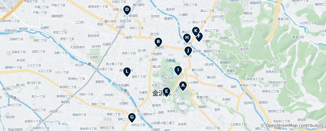 Mapa Ishikawa Prefecture: The Absolute Essentials