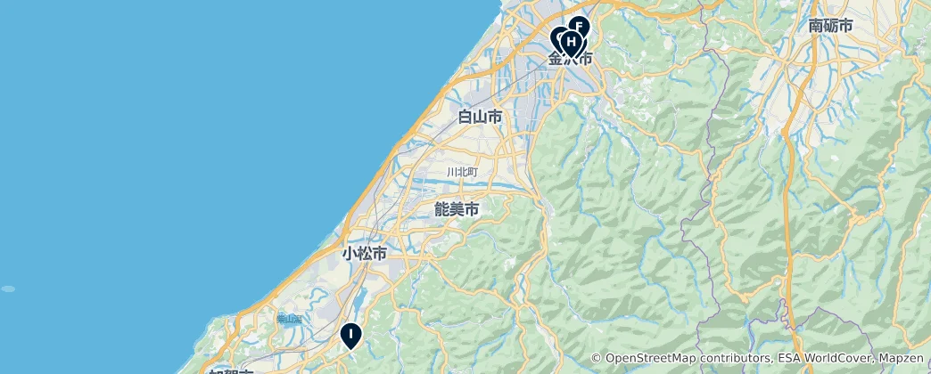 Map of Japanese Culture & Crafts