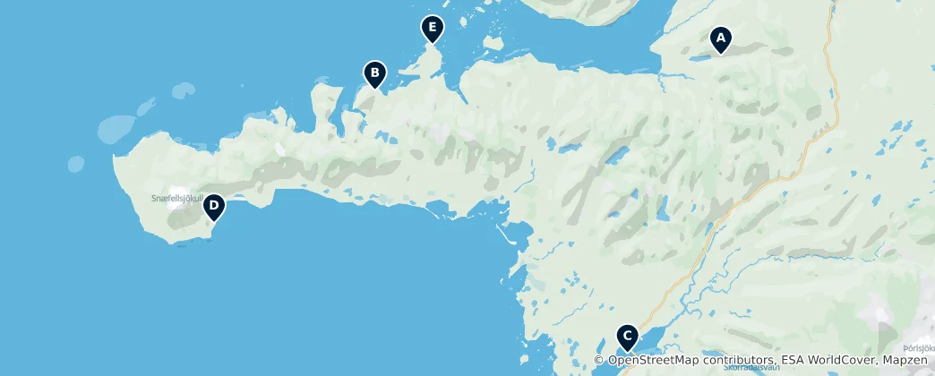 Mapa Museums & Culture