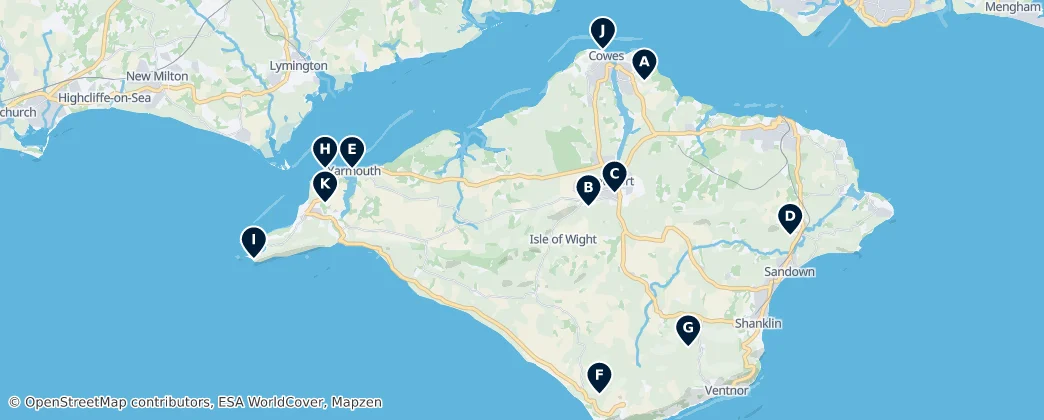 Map of Historic Sites