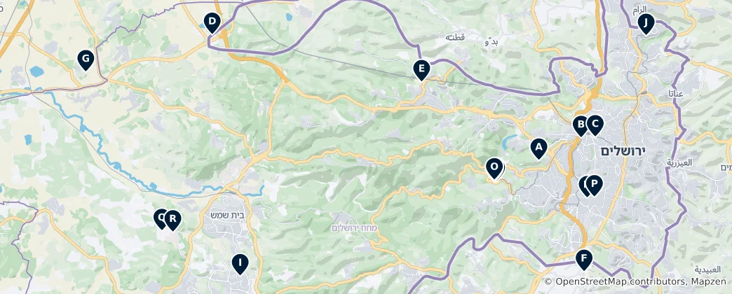 Mappa di Cultural & Educational Hubs