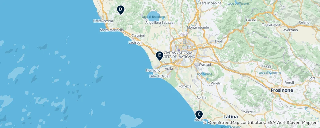 Mappa di Authentic Regional & Seafood Dining