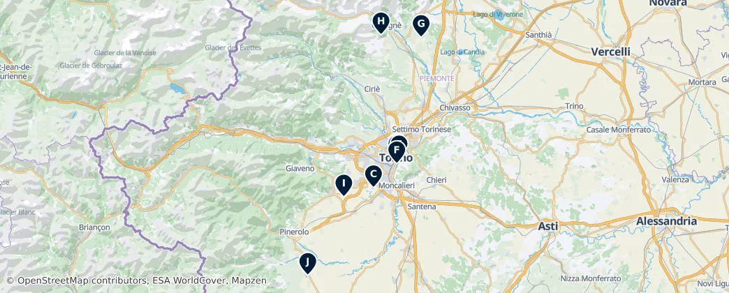 Historical Sites of Significance — Mapa