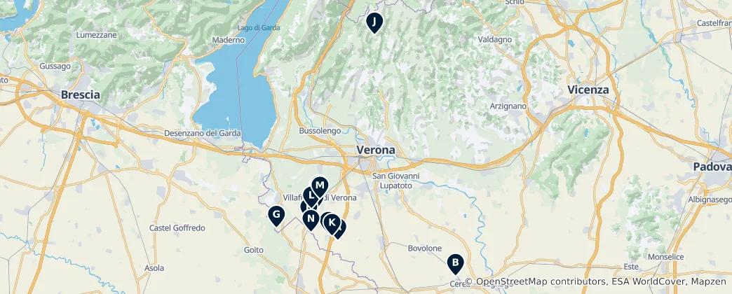 Karte von Authentic Regional Dining