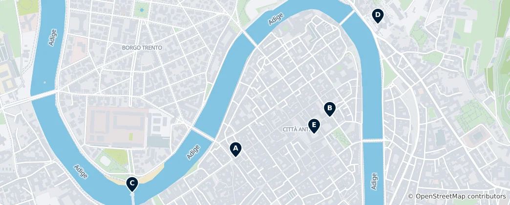Mappa di Editor's Choice Highlights