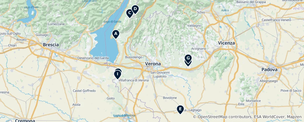 Mappa di Scenic Viewpoints & Alpine Huts