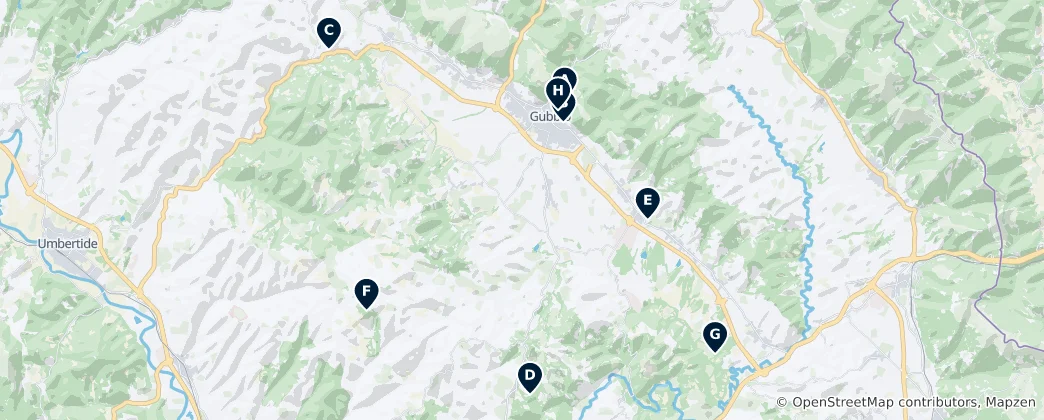Mappa di Medieval Fortifications