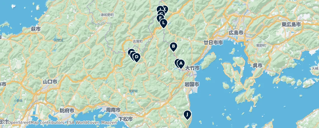 Nature & Outdoors — Mapa