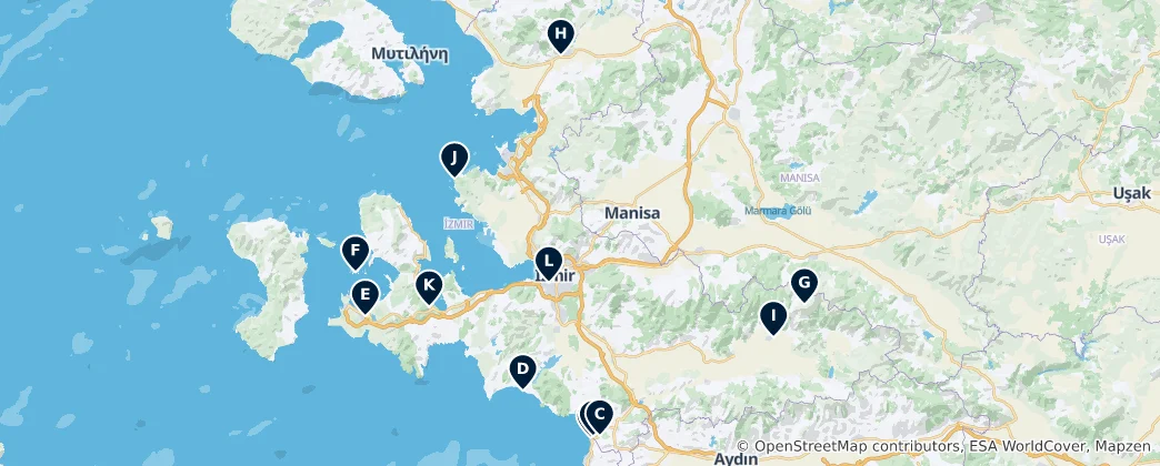 Mapa Parks & Recreation