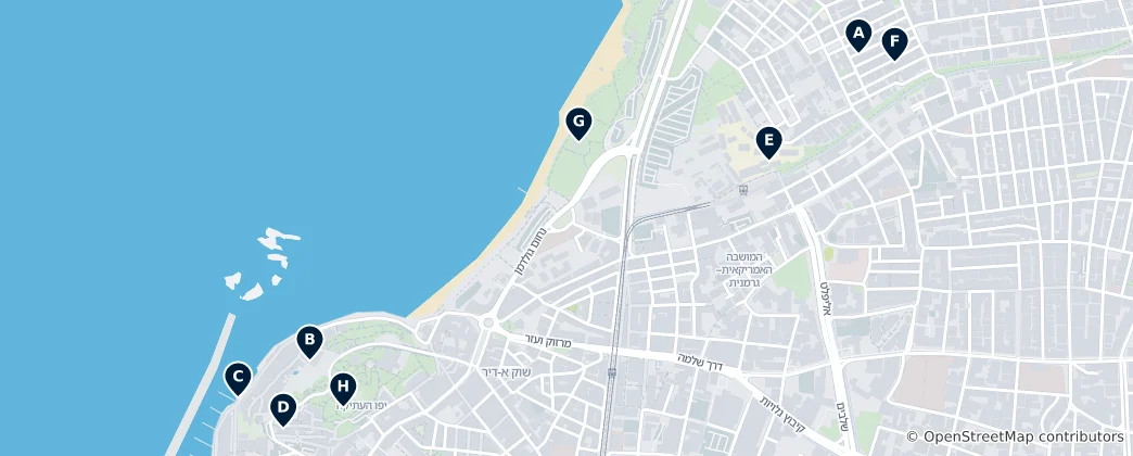 Mappa di Historic and Cultural Sites