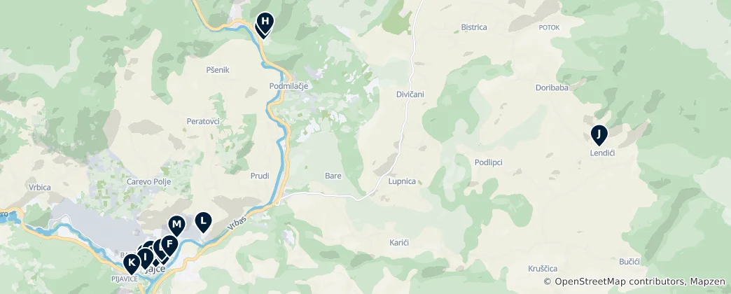 Map of Sacred Sites and Landmarks
