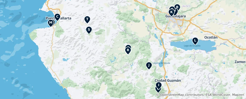 Mapa De Nature and Outdoors