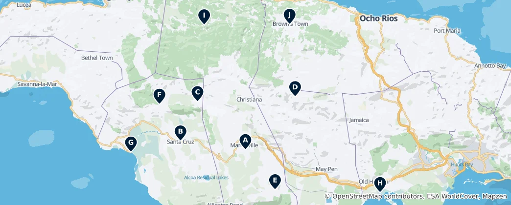 Map of Historic Churches & Cathedrals