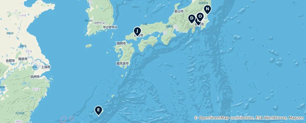 Map of Japan's Absolute Essentials