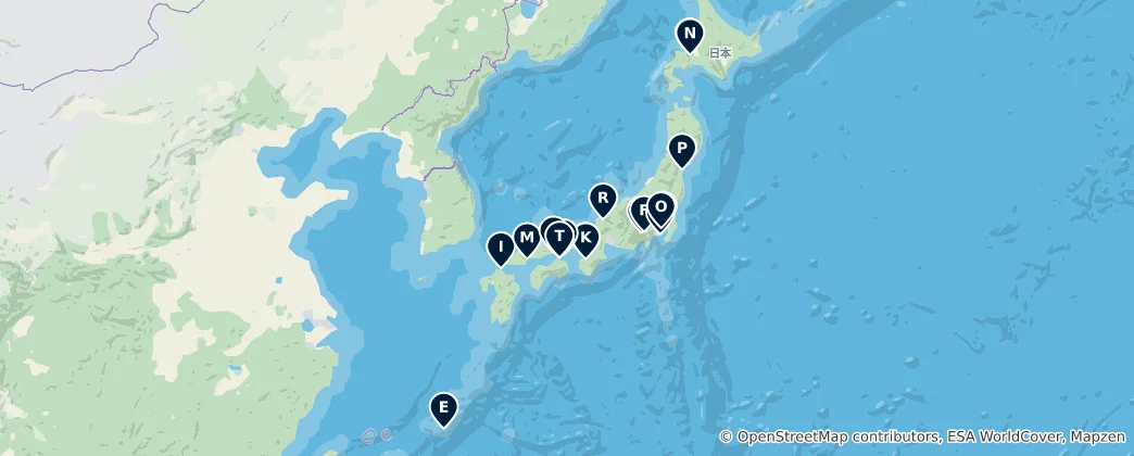 Map of Museums and Cultural Treasures