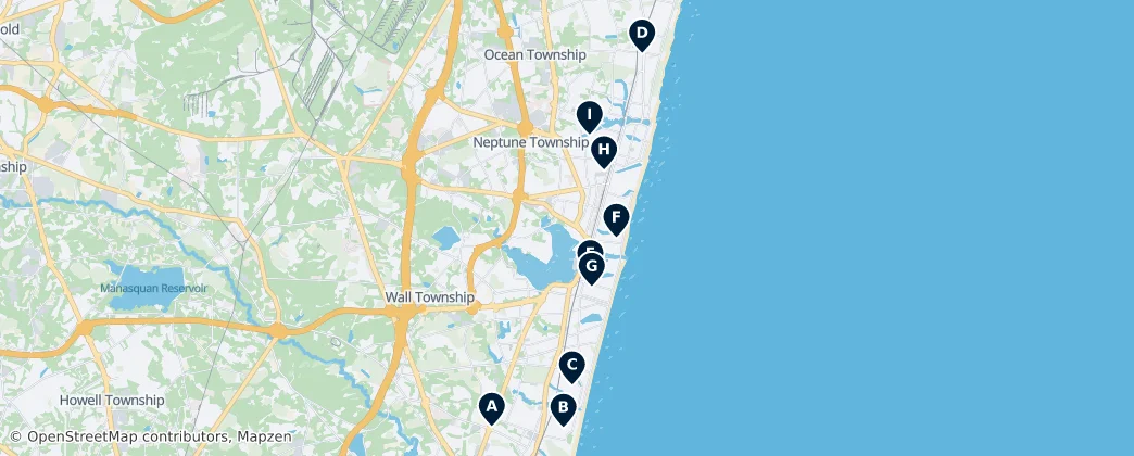 Map of Historic Houses of Worship