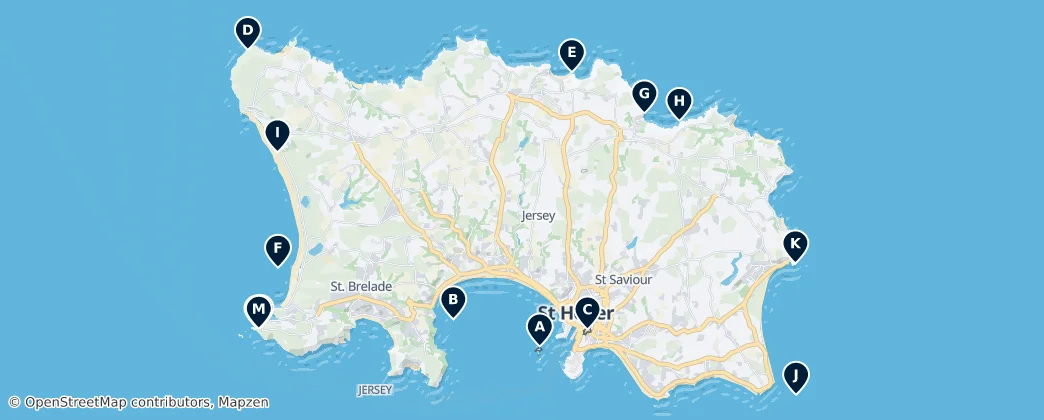 Coastal Fortifications — Map