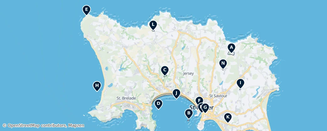 Jersey Essentials — Map