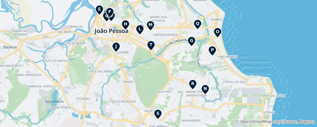 Map of Historic Religious Sites