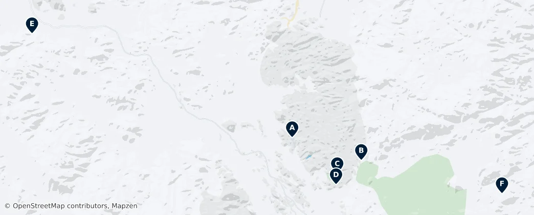 Map of Desert Heritage & Ruins