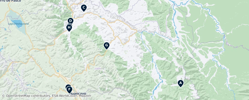 Hidden Gems — Mapa