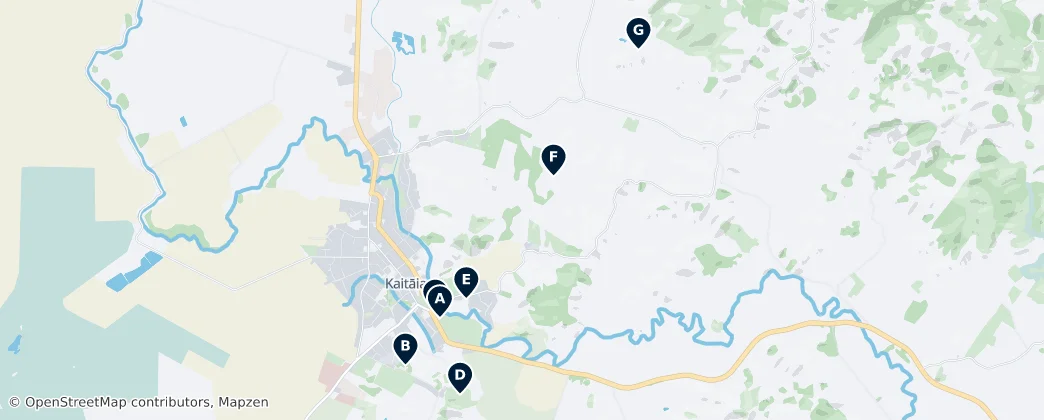 Kaitaia Essentials — Carte