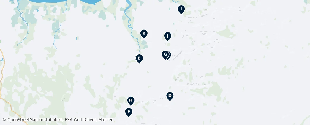 Map of Kakadu National Park Must-Sees