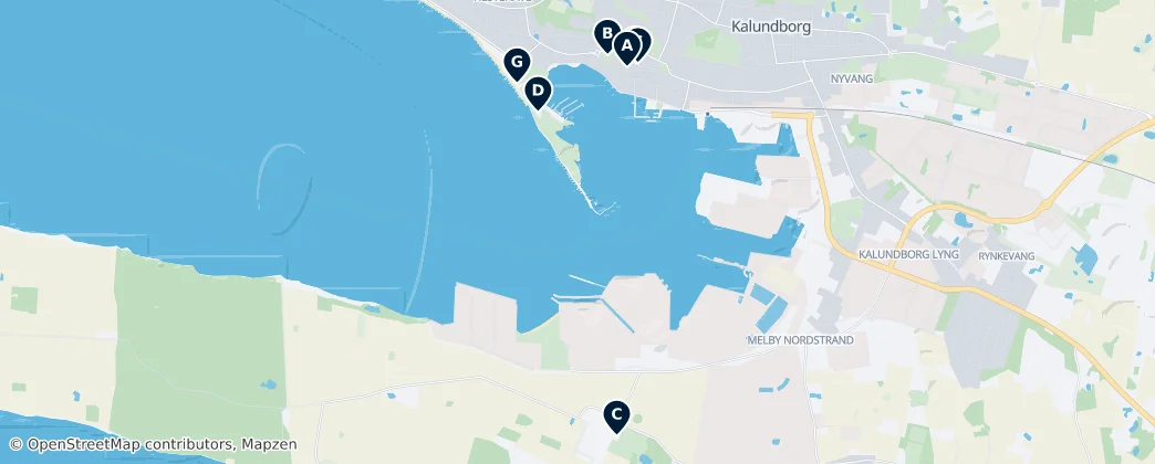Kalundborg Essentials — Mapa