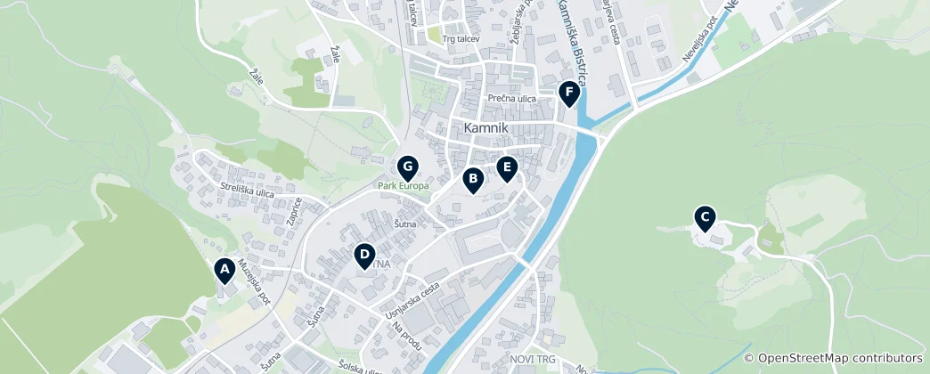 Mapa Kamnik Essentials