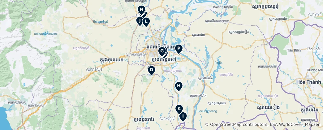 Mappa di Kandal's Essential Treasures