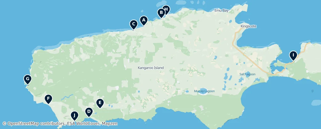 Coastal Wonders — Map