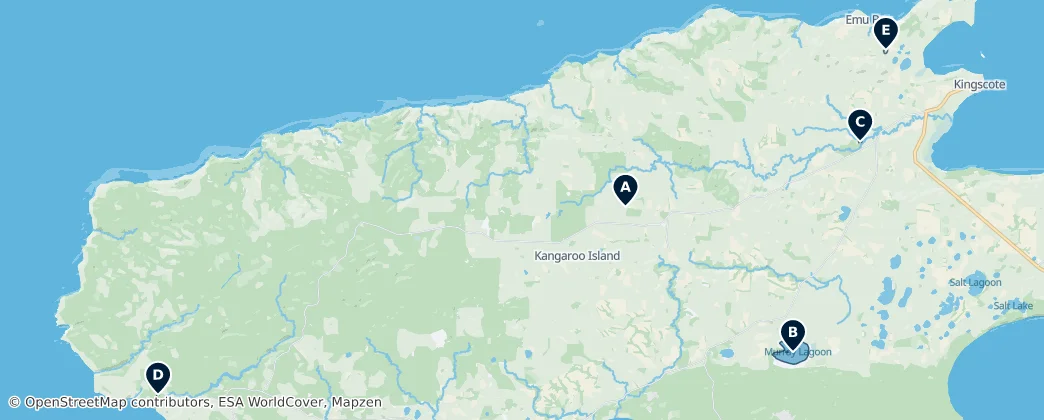 Nature & Wildlife — Map