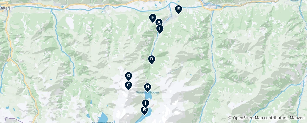 Térkép: Kaprun Essentials