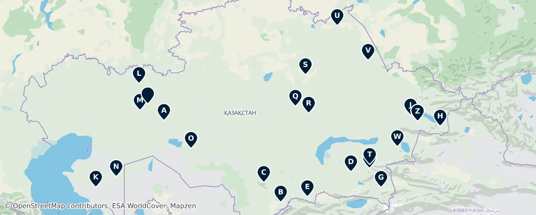 Map of Cultural and Religious Heritage Sites